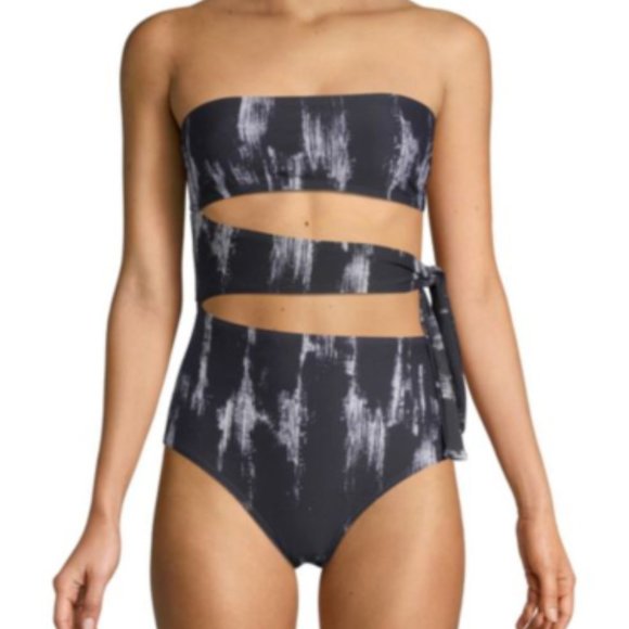 Proenza Schouler One-Piece Bandeau Swimsuit